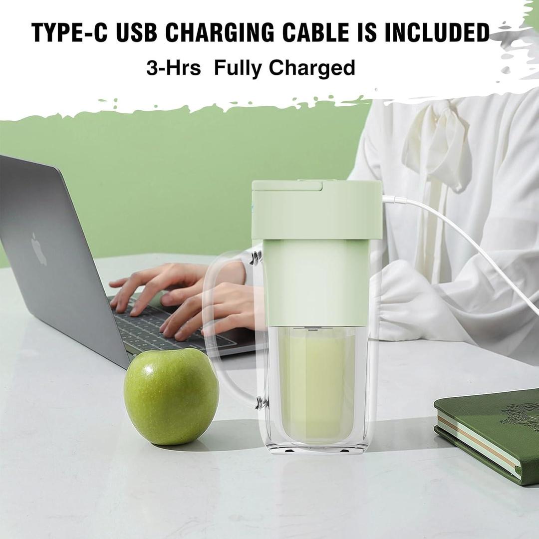Portable Electric Juice Cup Blender β Rechargeable Travel Juicer Bottle for Office & Home