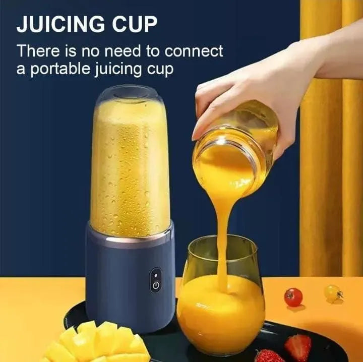 Portable Rechargeable Juicer Blender – Mini Electric Juicer for Home & Office Pakistan