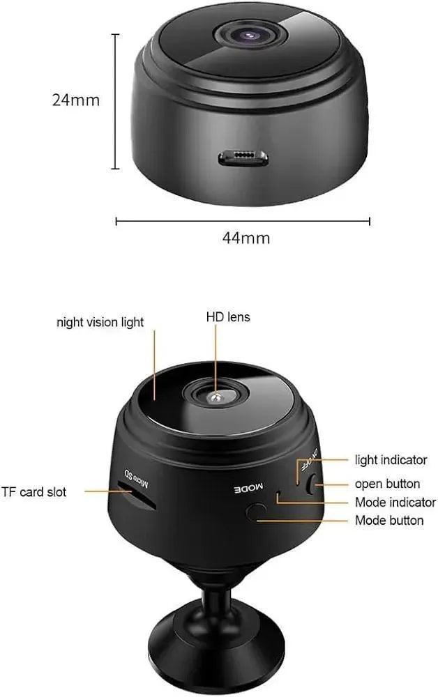 Mini WiFi Camera HD 1080P