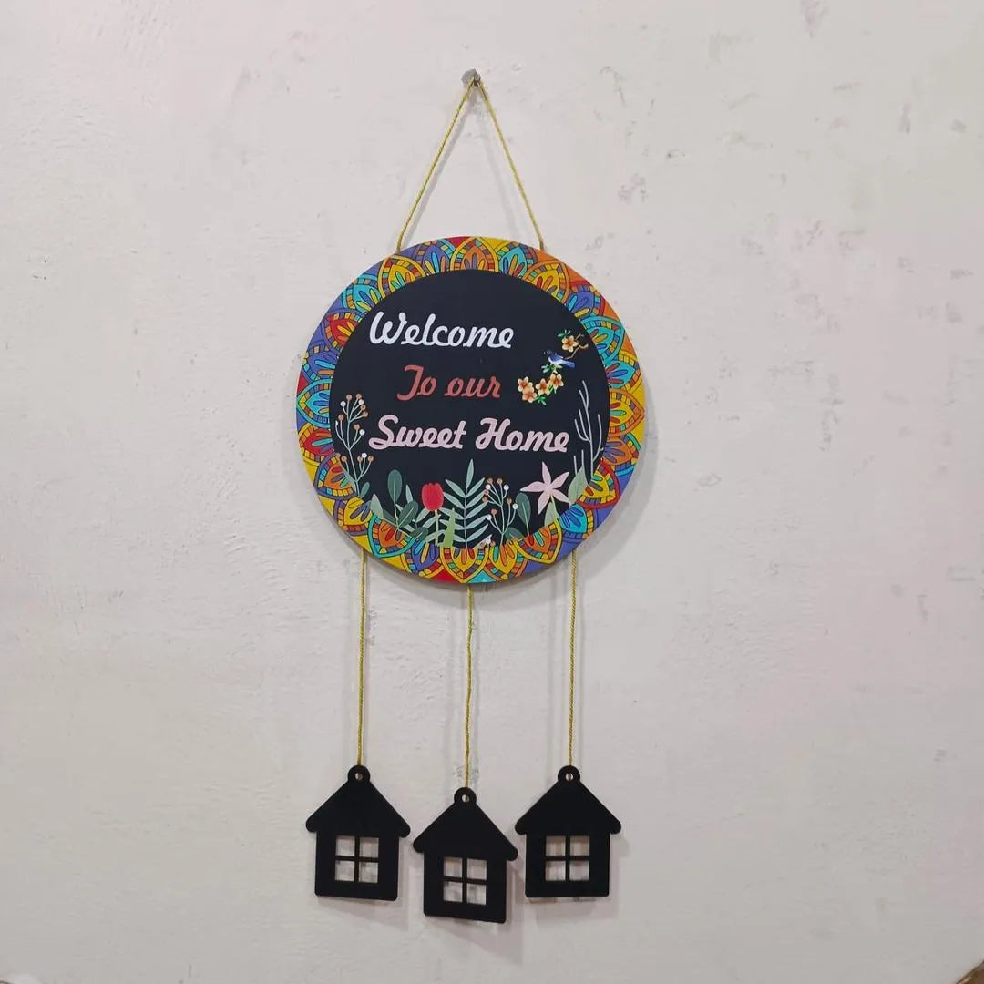 Welcome To Our Sweet Home Wall Hanging