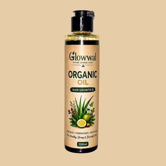 Glowwal Organic Hair Growth Oil (200ml)