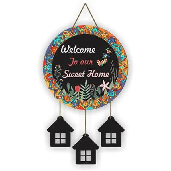 Welcome To Our Sweet Home Wall Hanging