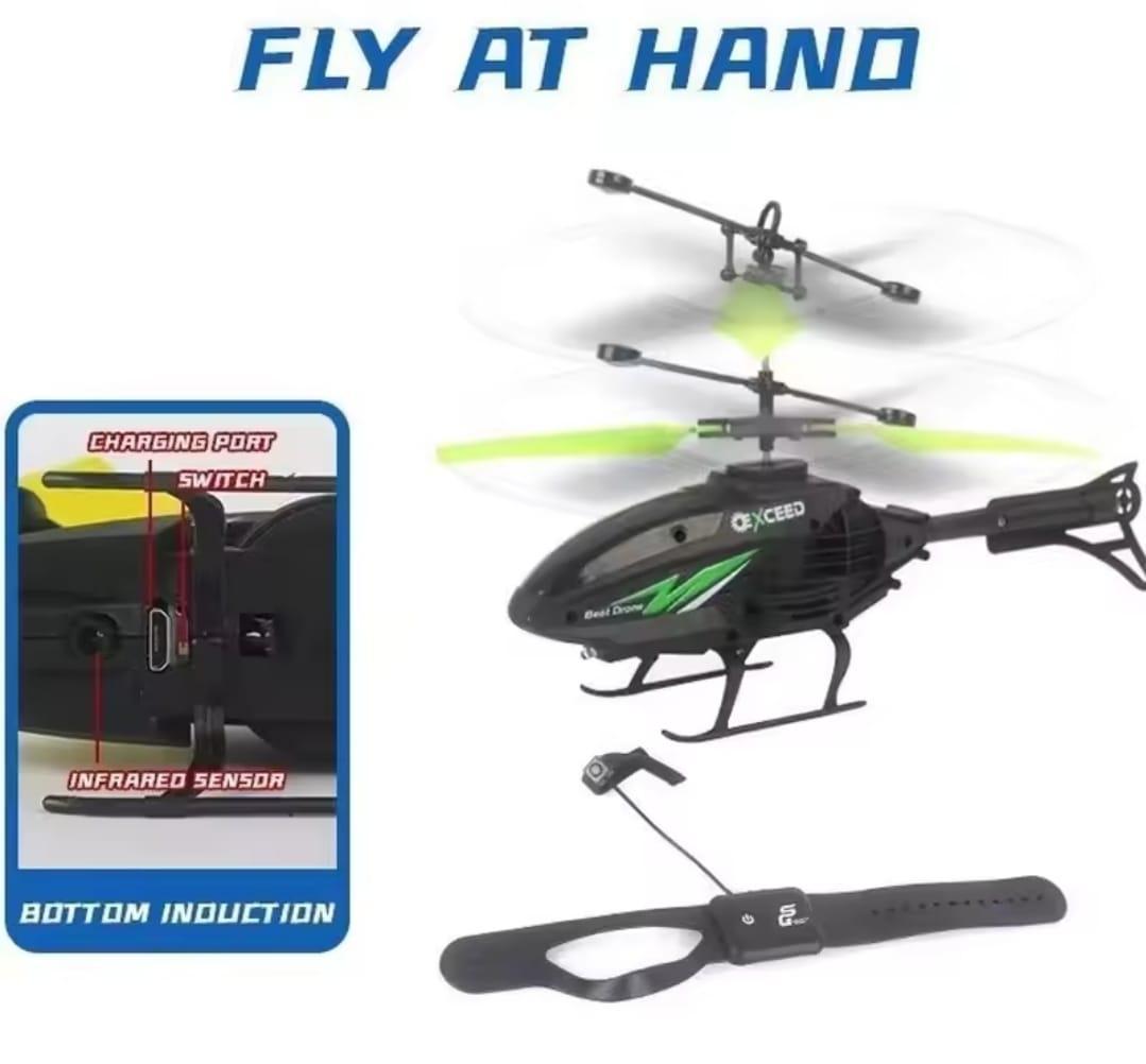 Electric Drive Helicopter Toy Set