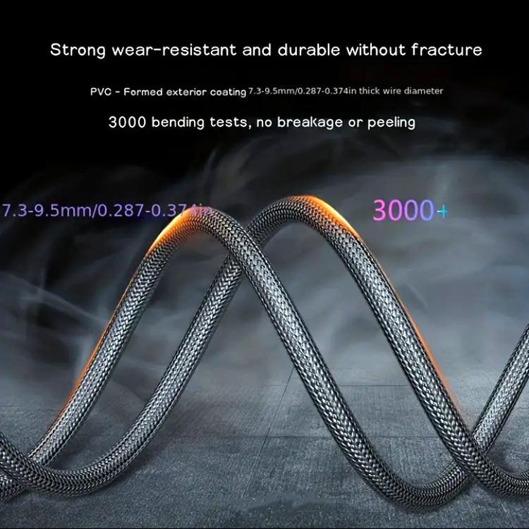 Android Data Cable Pack of 2 – Braided Micro USB Fast Charging Cable